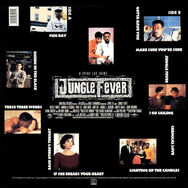Master Release: (Music From The Movie) Jungle Fever by Stevie Wonder
