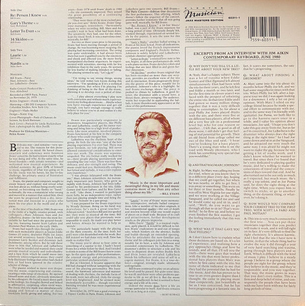 The Paris Concert, Edition Two