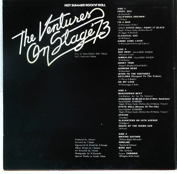 Release: On Stage '73-Vinyl-Japan-1973-LLP-93101B-13203389