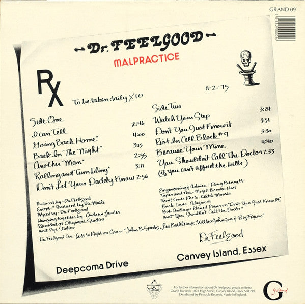 Master Release: Malpractice by Dr. Feelgood