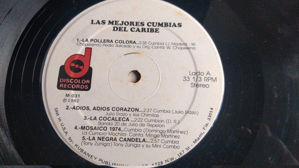 Master Release: Las Mejores Cumbias Del Caribe by Various