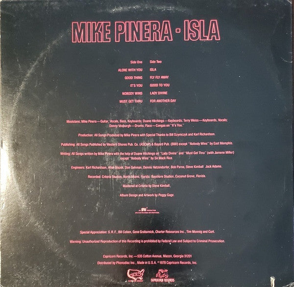 Release: Isla-Vinyl-US-1977-CPN 0202-13171924