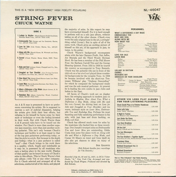Release: String Fever-Vinyl-Spain-1987-NL-46047, NL-46047-10984481