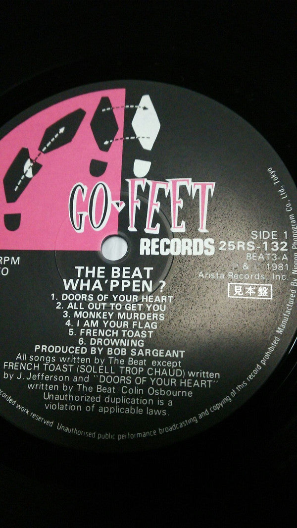 Release: Wha'ppen?-Vinyl-Japan-1981-25RS-132-11367639