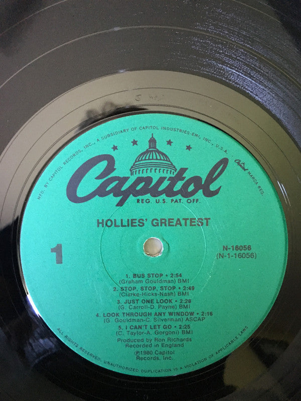 Master Release: Hollies' Greatest by The Hollies