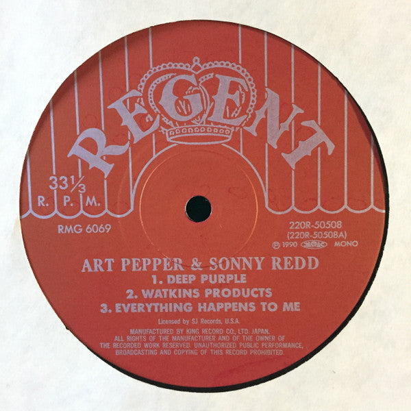 Art Pepper & Sonny Redd