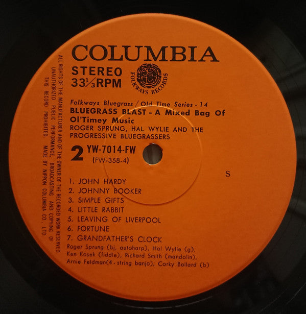 Bluegrass Blast (A Mixed Bag Of Ol' Timey Music)