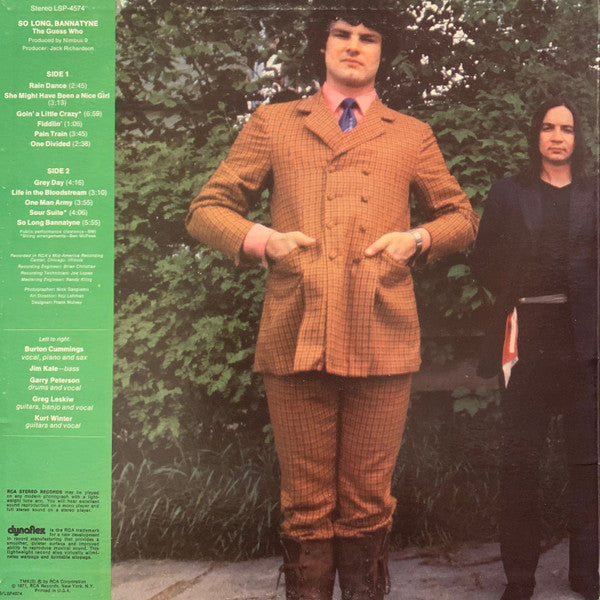 Master Release: So Long, Bannatyne by The Guess Who