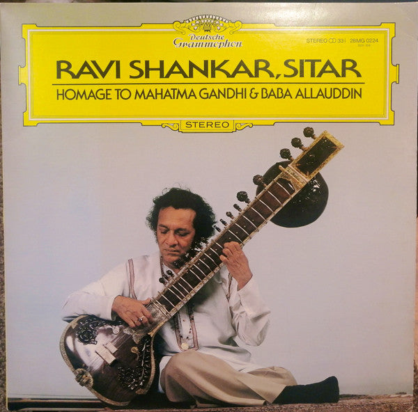 Release: Homage To Mahatma Gandhi & Baba Allauddin-Vinyl-Japan-1982-28MG 0224, 2531 356-23903525