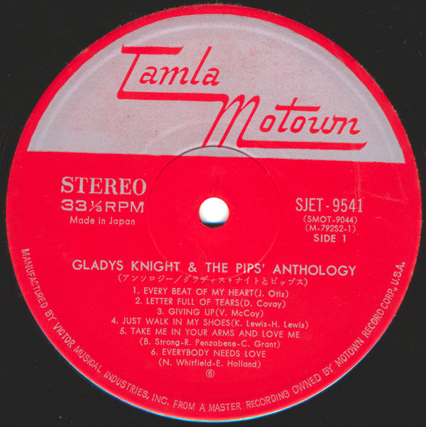 Master Release: Anthology by Gladys Knight And The Pips