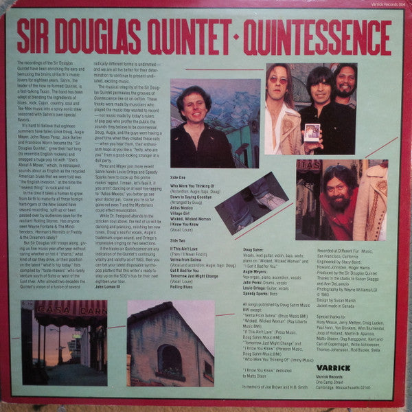 Master Release: Quintessence by Sir Douglas Quintet