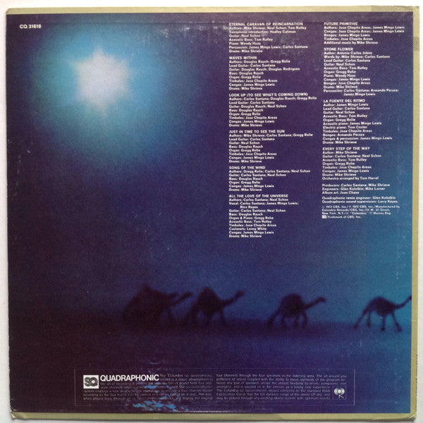 Release: Caravanserai-Vinyl-US-1973-CQ 31610-1866276