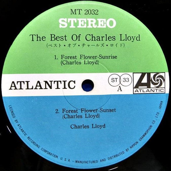 Release: The Best Of Charles Lloyd-Vinyl-Japan-1970-MT 2032-7023784