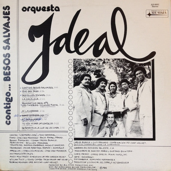 Release: Contigo...Besos Salvajes-Vinyl-US-1983-AS-8001-5109623