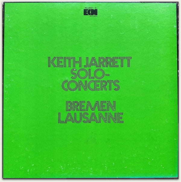 Master Release: Solo Concerts: Bremen / Lausanne by Keith Jarrett