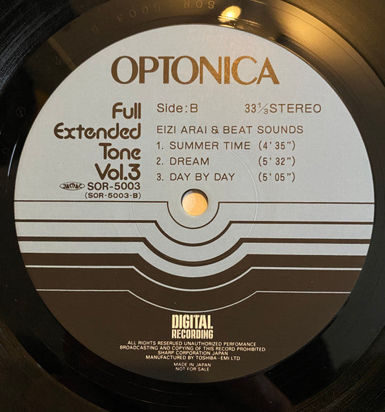 Optonica -  Full Extended Tone Vol. 3