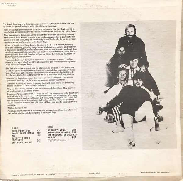 Master Release: Good Vibrations by The Beach Boys