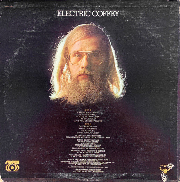 Master Release: Electric Coffey by Dennis Coffey And The Detroit Guitar Band