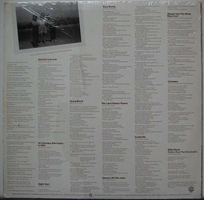 Release: Rickie Lee Jones-Vinyl-US-1979-BSK 3296-6932101