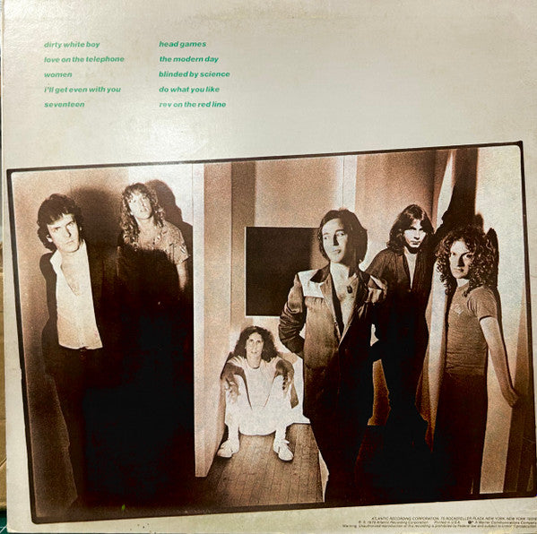 Release: Head Games-Vinyl-US-1979-SD 29999-6837726