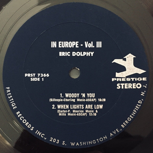 Release: In Europe / Volume 3.-Vinyl-US-1965-PR 7366, PRST 7366-3174696