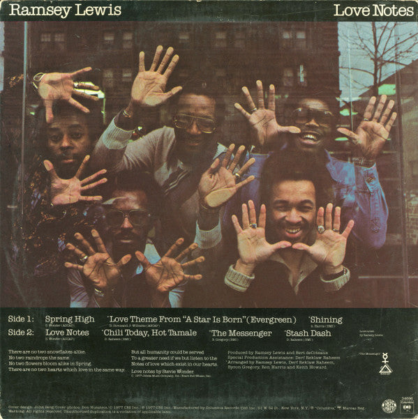 Release: Love Notes-Vinyl-US-1977-PC 34696-1021440