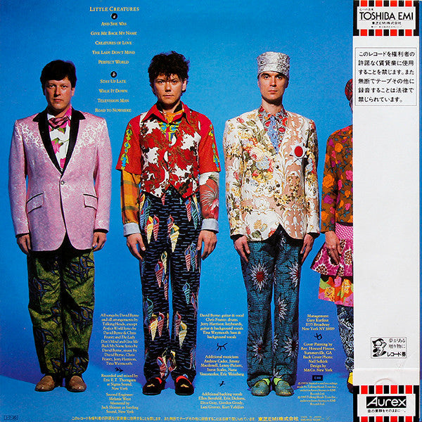 Release: Little Creatures-Vinyl-Japan-1985-EMS-91122-5544253