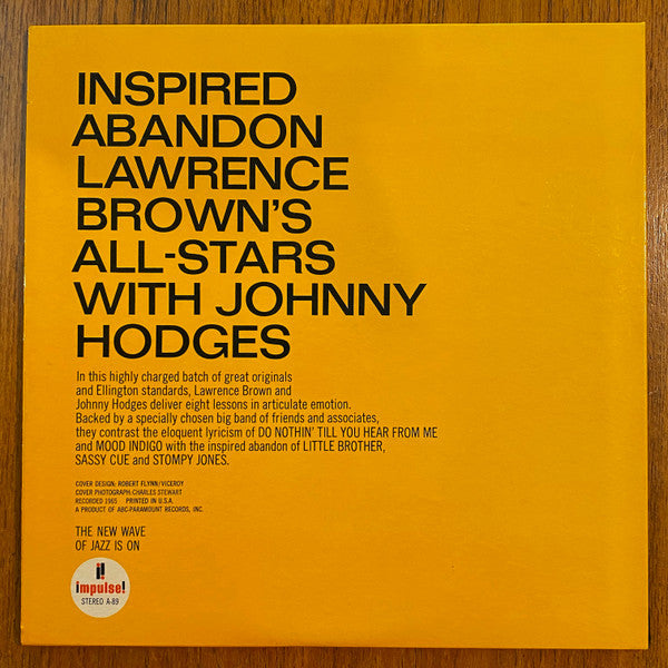 Release: Inspired Abandon-Vinyl-US-1965-AS-89-6301872