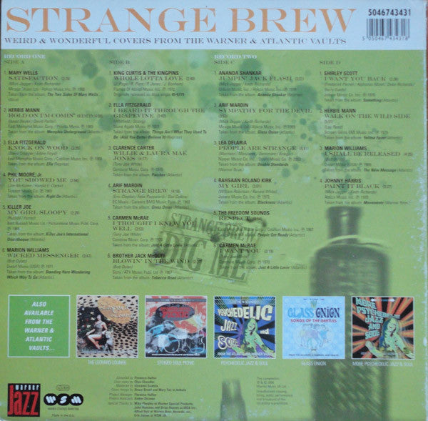 Master Release: Strange Brew - Weird & Wonderful Covers From The Warner & Atlantic Vaults by Various
