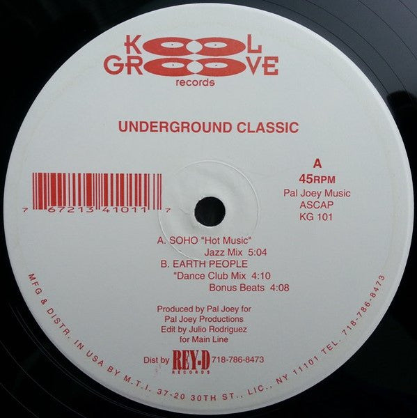 Master Release: Underground Classic by Soho