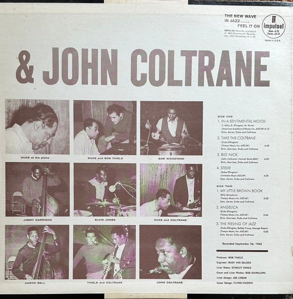 Duke Ellington & John Coltrane