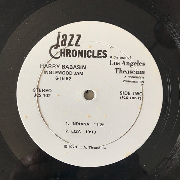Inglewood Jam 6-16-52