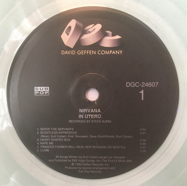 Master Release: In Utero by Nirvana