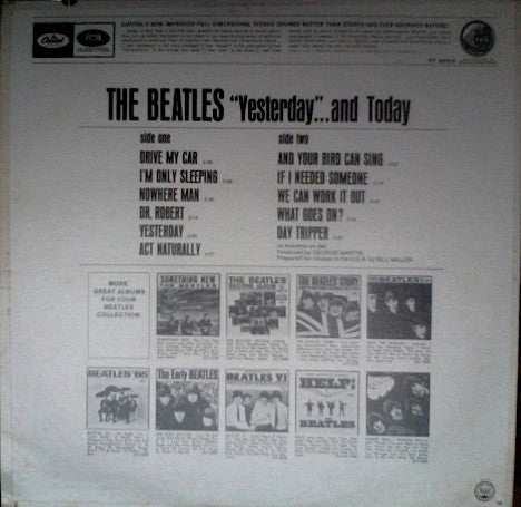 Release: Yesterday And Today-Vinyl-US-1975-ST 2553, ST-2553-5300665