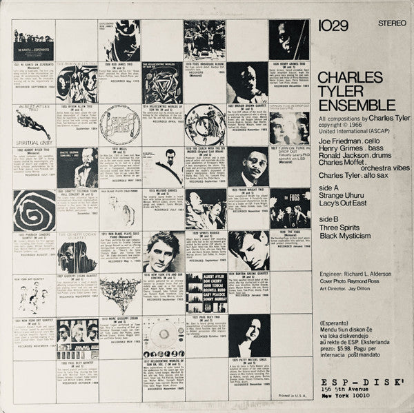 Master Release: Charles Tyler Ensemble by Charles Tyler Ensemble