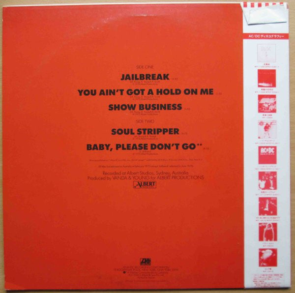 Release: '74 Jailbreak-Vinyl-Japan-1984-P-6196-5692610