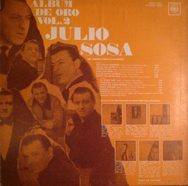 Master Release: Álbum De Oro Vol. 2 by Julio Sosa