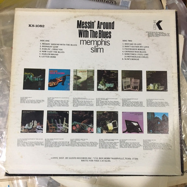 Master Release: Messin' Around With The Blues by Memphis Slim
