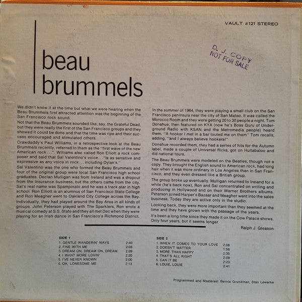 Master Release: Vol. 44 by The Beau Brummels