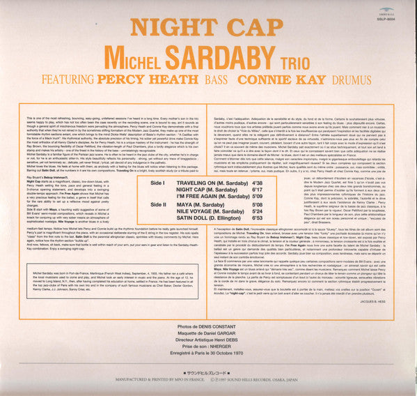 Master Release: Night Cap by Michel Sardaby Trio