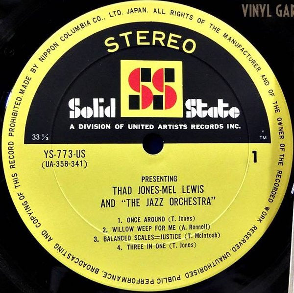 Master Release: Presenting Thad Jones • Mel Lewis & "The Jazz Orchestra" by Thad Jones & Mel Lewis