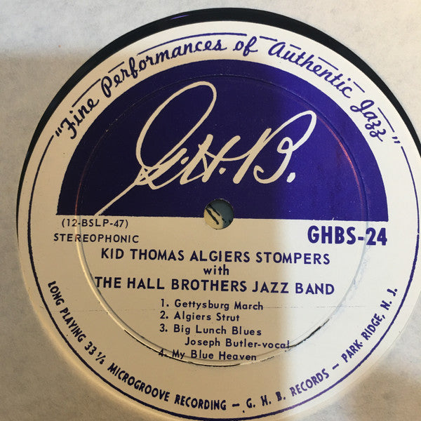 Kid Thomas And The Algiers Stompers + The Hall Brothers Jazz Band