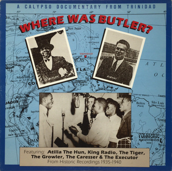 Release: Where Was Butler? - A Calypso Documentary From Trinidad-Vinyl-US-1987-9048-1897126