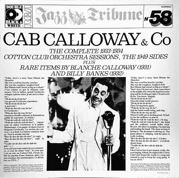 Release: Cab Calloway & Co-Vinyl-France-1985-NL89560-4072278
