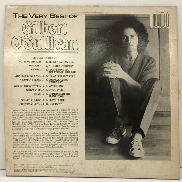 The Very Best Of Gilbert O'Sullivan