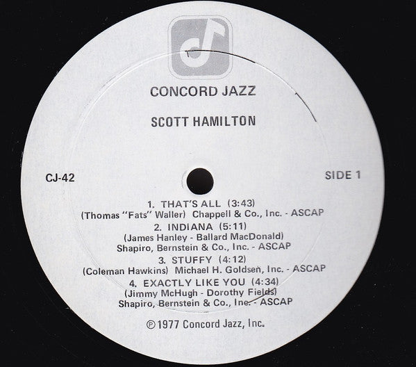 Scott Hamilton Is A Good Wind Who Is Blowing Us No Ill
