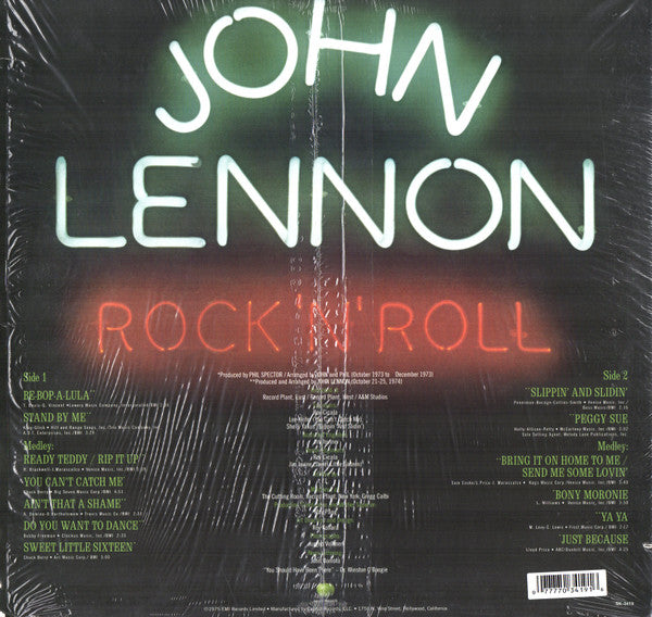Release: Rock 'N' Roll-Vinyl-US-2008-SK-3419, SK-3419-2725298