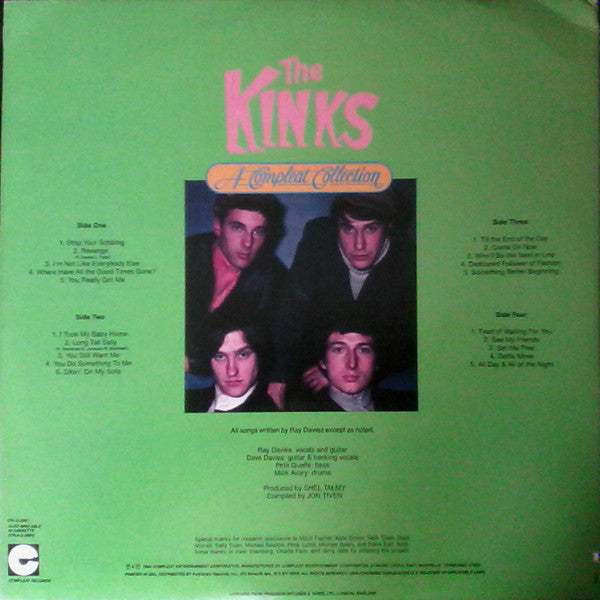 Release: A Compleat Collection-Vinyl-US-1984-CPL-2-2001-5741759