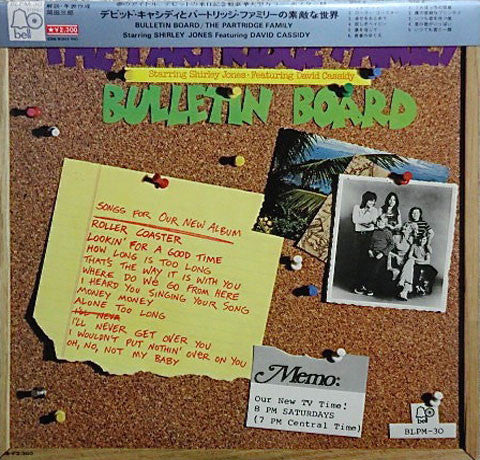 Release: Bulletin Board-Vinyl-Japan-1973-BLPM-30-4565354
