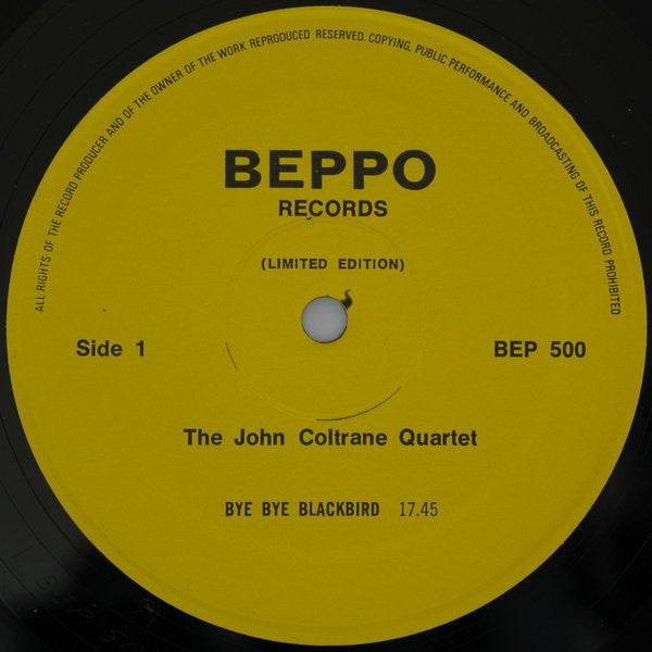Master Release: Live On Mount Meru (Volume One) by The John Coltrane Quartet